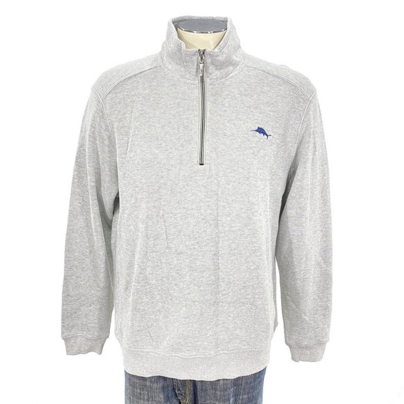 NWT Tommy Bahama Relax 1/2 Zip Pullover - Picture 2 of 6